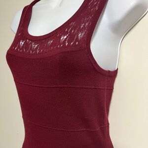 Guess Women Burgundy Dress Size Small P